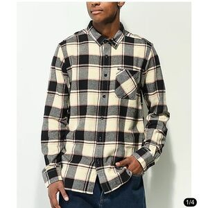 Volcom Caden plaid flannel shirt
